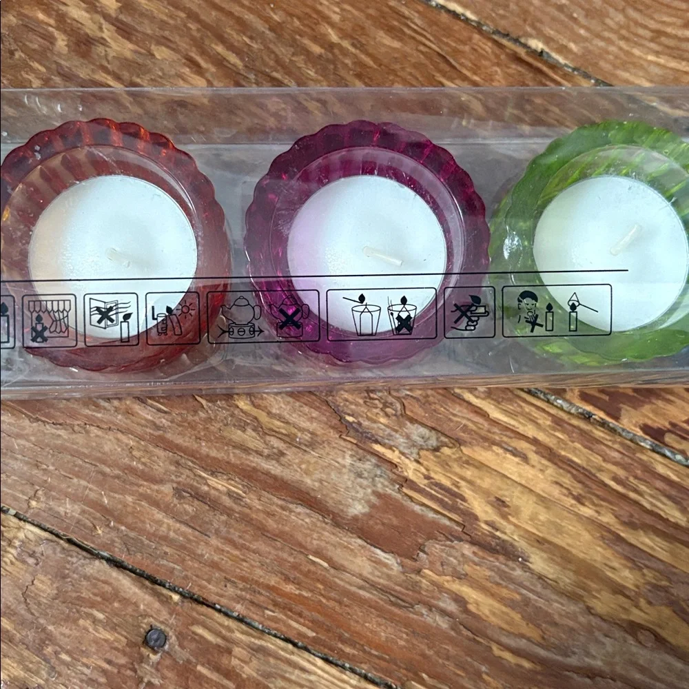 IKEA Sommar tea light candle set NIB 2005